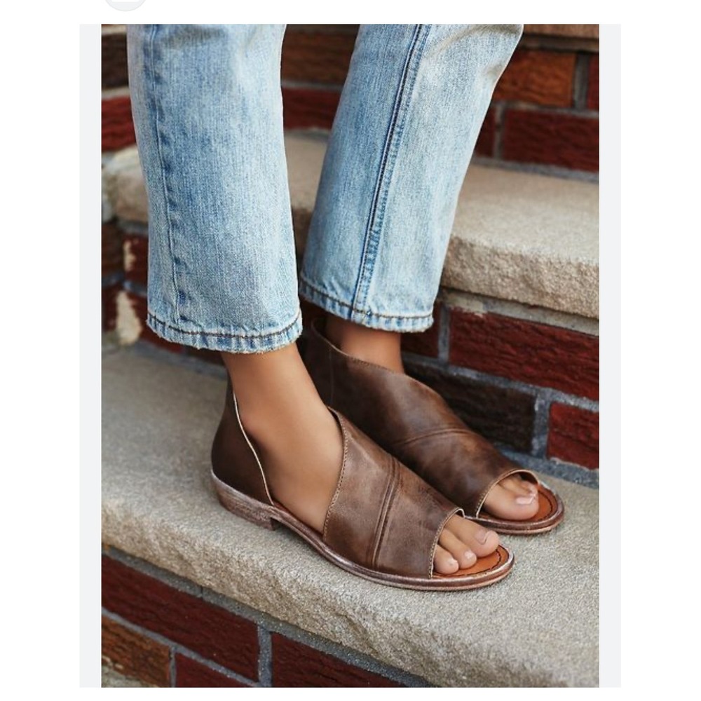 Free People Brown Sandals